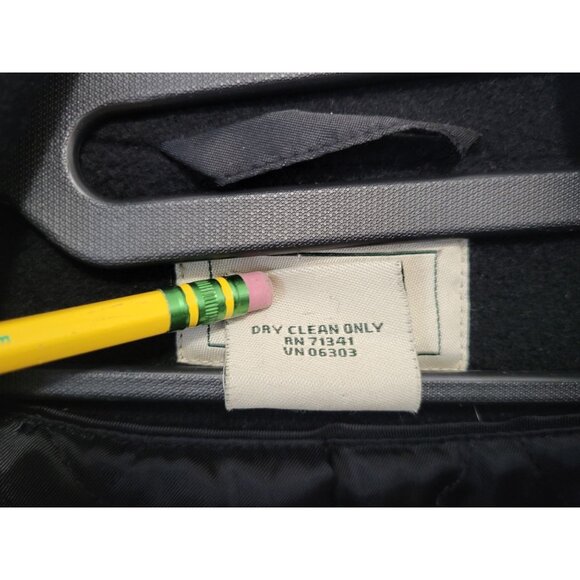 L.L.Bean Lambswool Peacoat Quilted Thinsulate Winter Coat - Picture 13 of 15